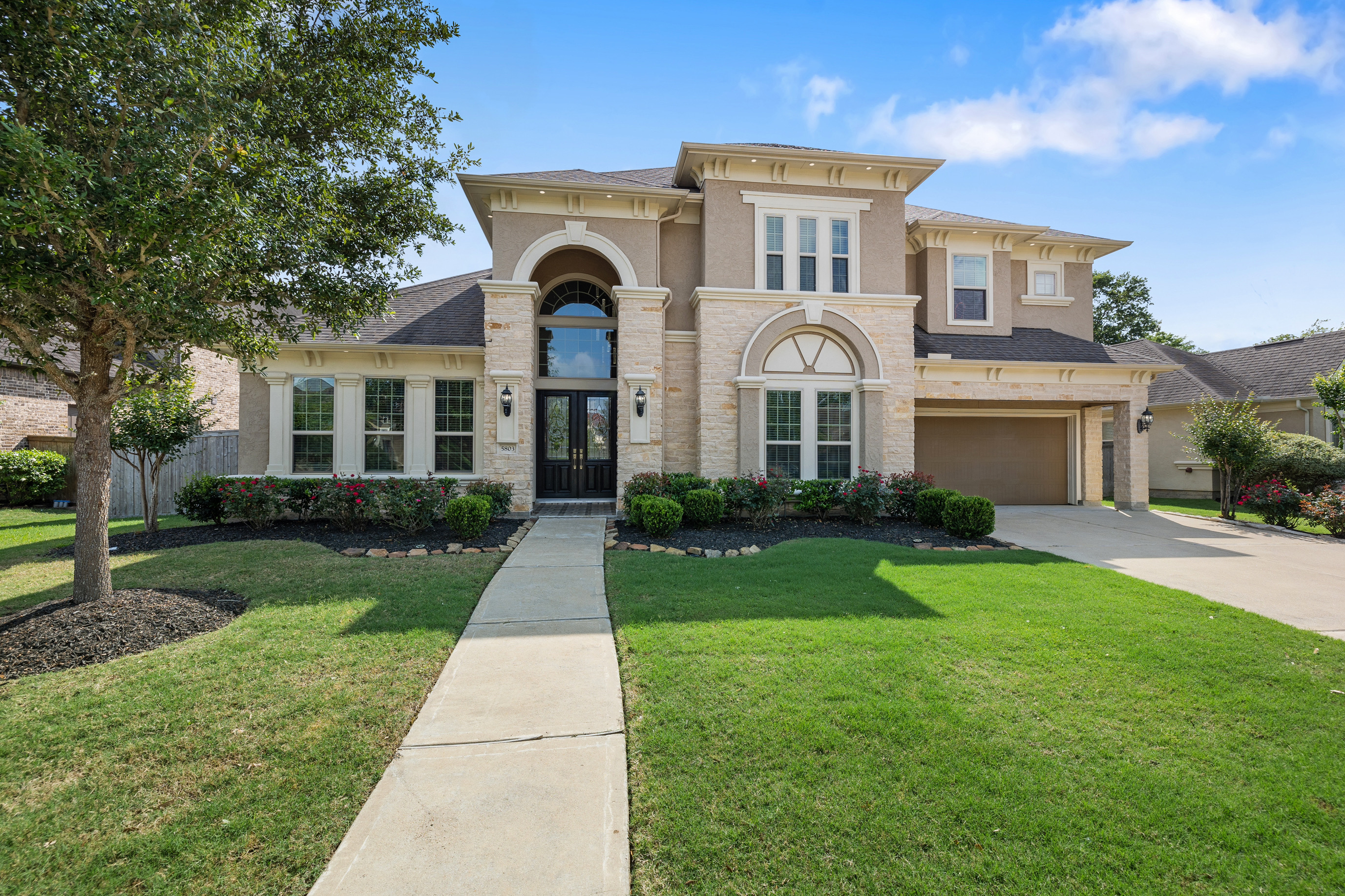 Exterior of 5803 Camden Springs Lane